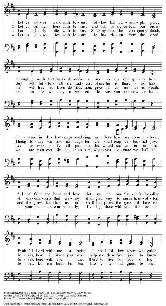 Hymn-based Service – Livestreamed – Good Shepherd Lutheran