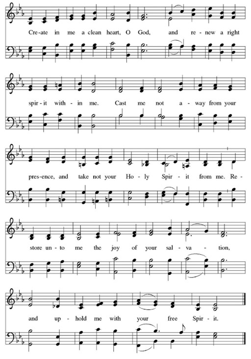 A sheet music with black and white lines

Description automatically generated